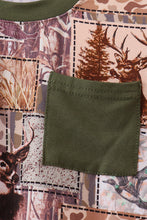 Forest Hunting Bamboo Pocket Pajama set - ARIA KIDS