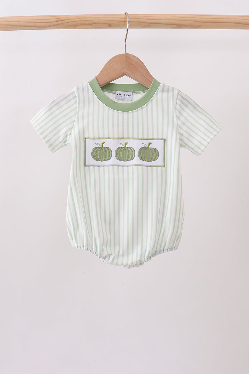 Sage Pumpkin Embroidery Bubble