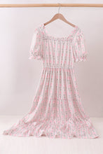 Pumpkin Bow Embroidery Mom Tiered Dress - ARIA KIDS