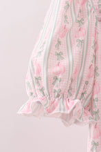 Pumpkin Bow Embroidery Mom Tiered Dress - ARIA KIDS