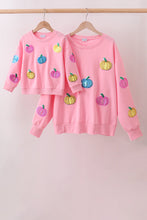 Pink Pumpkin Sequin Mom&me Top - ARIA KIDS