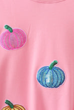 Pink Pumpkin Sequin Mom&me Top - ARIA KIDS