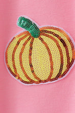 Pink Pumpkin Sequin Mom&me Top - ARIA KIDS