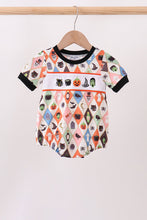 Black Pumpkin cat Embroidery Bubble - ARIA KIDS