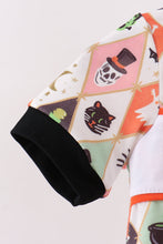 Black Pumpkin cat Embroidery Bubble - ARIA KIDS