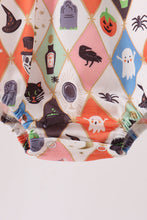 Black Pumpkin cat Embroidery Bubble - ARIA KIDS
