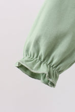 Sage Bow Ruffle Jumpsuit Set - ARIA KIDS