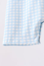 Blue Pumpkin Smocked Gingham Jon Jon - ARIA KIDS