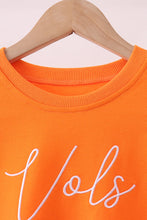Orange Tennessee Vols Embroidery Mom&me Top