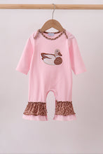 Pink Mallard Applique Romper