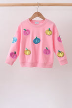 Pink Pumpkin Sequin Mom&me Top - ARIA KIDS