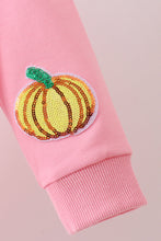 Pink Pumpkin Sequin Mom&me Top - ARIA KIDS