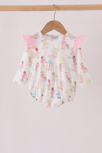Pink all day adventure ruffle bubble - ARIA KIDS