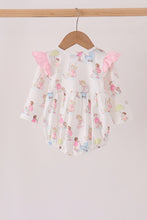 Pink all day adventure ruffle bubble - ARIA KIDS