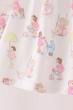 Pink all day adventure ruffle pants set - ARIA KIDS