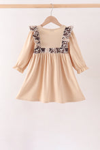 Camouflage duck embroidery ruffle dress - ARIA KIDS