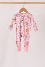 Pink bluey bamboo romper