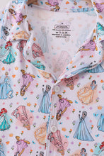 Blue princess bamboo mom gown