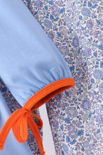 Blue pumpkin applique ruffle pants set - ARIA KIDS