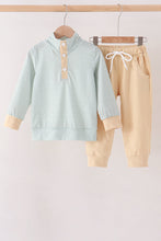 Khaki Geo Diamond pants set - ARIA KIDS