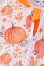 Orange Pumpkin Print Romper - ARIA KIDS
