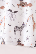 Brown zoo animal pocket top - ARIA KIDS