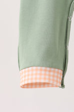 Green farm embroidery romper - ARIA KIDS