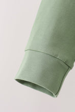 Green farm embroidery pants set - ARIA KIDS