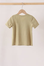Sage pumpkin embroidery top - ARIA KIDS