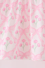 Pink floral ruffle pants set - ARIA KIDS
