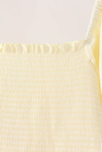 Cream smocked mom tiered dress - ARIA KIDS