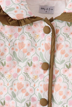 Sage floral ruffle jacket - ARIA KIDS