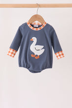 Navy goose applique bubble - ARIA KIDS