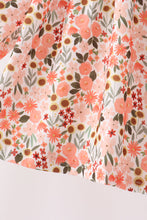 Green floral ruffle bloomer set