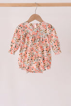 Green floral ruffle bubble - ARIA KIDS