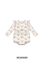 Pink horse ruffle bubble