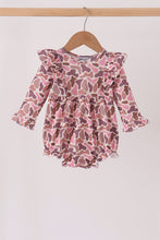 Pink leopard rufle bubble