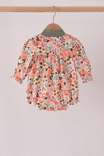 Green floral bow bubble