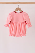 Pink turkey smocked bow bubble