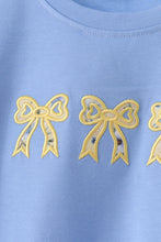 Yellow Floral Bow Applique Pants Set - ARIA KIDS