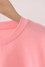 Pink Floral Bow Applique Top - ARIA KIDS