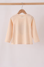 Beige Grinch Applique Top