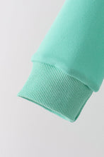 Mint Santa Sequin Mom&me Top
