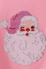 Pink Santa Sequin Top
