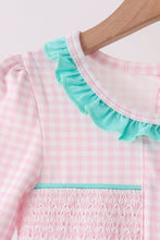 Pink Nutcracker Smocked Ruffle Pants Set