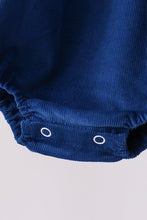 Blue corduroy Nativity Embroidery Bubble
