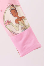 Pink Princess Zipper Bamboo Romper - ARIA KIDS