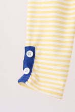 Royal Blue Character Embroidery Ruffle Pants - ARIA KIDS