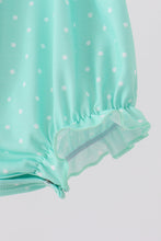 Green Character Smocked Bubble - ARIA KIDS