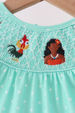 Green Character Smocked Bloomer Set - ARIA KIDS